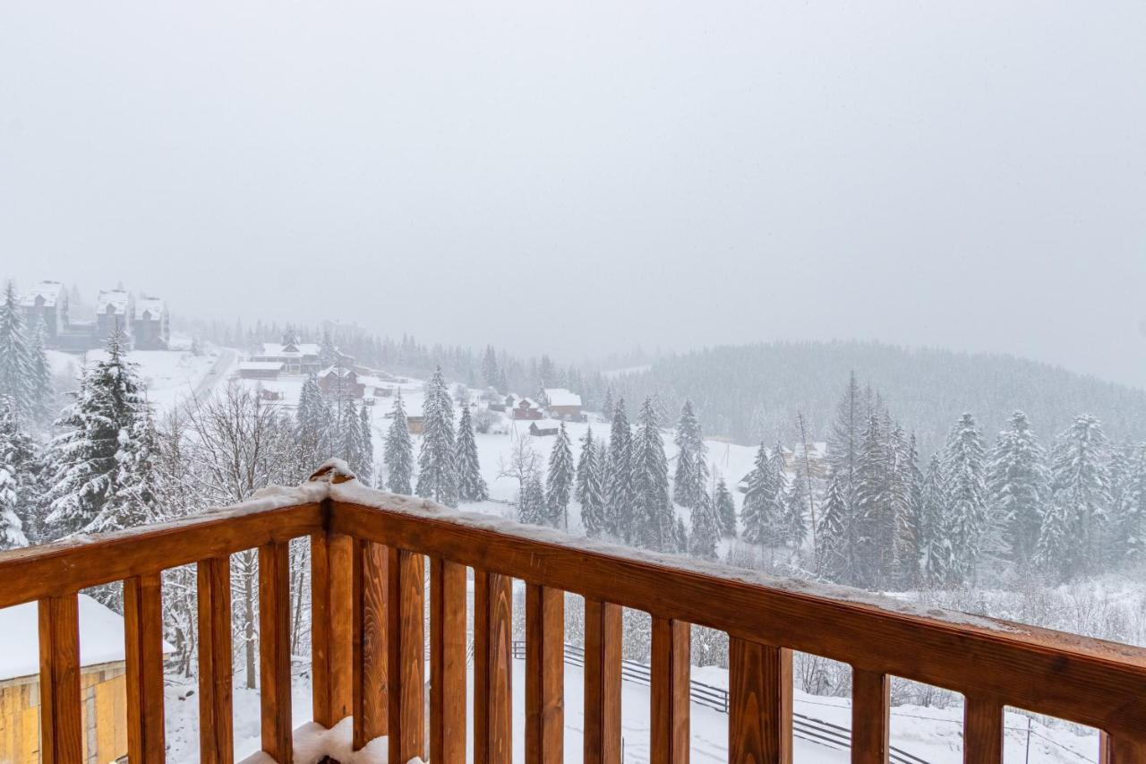 Rich Oak - Готель З Відкритим Панорамний Басейном Yablunytsya Exterior foto
